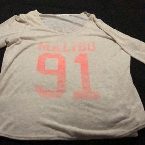 Maurices lightweight sweater with matching tank